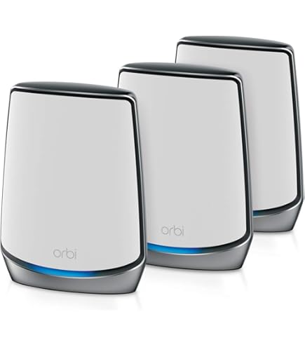 ORBI SATELLITE RBS850 スマートスピーカー ホワイト Amazon.com: NETGEAR Orbi Ultra-Performance Tri-Band WiFi 6