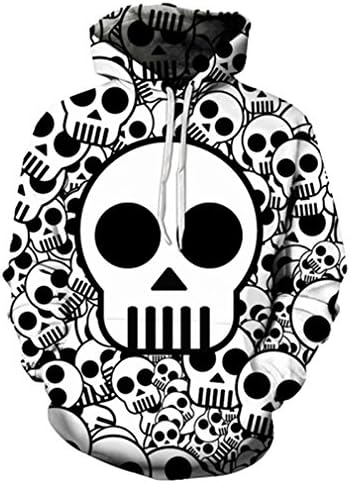 Cute Skull Printed Brand 3D Hoodies Men Women Sweatshirts One Piece Anime Pullover Hooded Autumn 6XL Tracksuits Boy Jackets LMS147 XXL