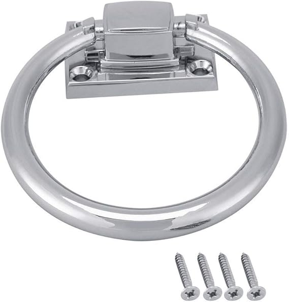 heliltd 1 Pieza de Manija de Acero Inoxidable, Anillo de Manija con