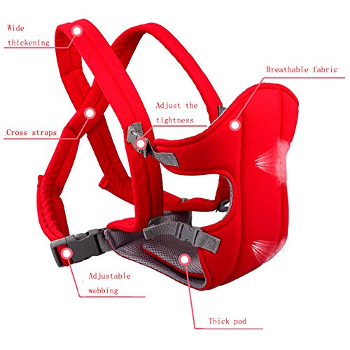 image for Sealive Infant Baby Carrier Sling Wrap Rider Infant Comfort Backpack C