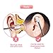Cotton Swabs 2 Pack Portable Silicone Swab Cleanable Double-Tipped Ear Cleaning Cosmetic Cotton Buds Sticks Travel Makeup