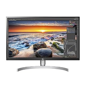 LG 27UK850-W 27″ 4K UHD IPS Monitor with HDR10 with USB Type-C Connectivity and FreeSync, White
