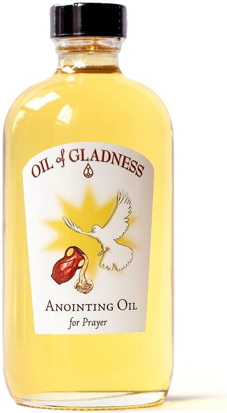 Latter Rain Anointing Oil - Oil for Daily Prayer, Ceremonies and Blessings 8 oz