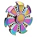 Wangyue 1pcs Set Metal Hand Spinner Collection ( Fashion Elfin Rainbow ) Come With a Case