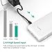 RAVPower 22000mAh External Battery Pack 22000 Power Bank 5.8A Output 3-Port (2.4A Input, Triple iSmart 2.0 USB Ports, Li-Polymer Battery) Battery Charger for Smartphone Tablet