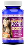 MaritzMayer Laboratories Super Biotin 5000 For Hair Growth, Skin, and Nails 60 Capsules Per Bottle
