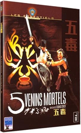 5 Venins Mortels Amazon Fr Sheng Chiang Philip Kwok Feng Lu Pai Wei Chien Sun Lo Meng Cheh Chang Sheng Chiang Philip Kwok Dvd Blu Ray