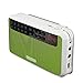 Rolton E500 Portable Stereo Bluetooth Speakers FM Radio Clear Bass Dual Track Speaker TF Card USB Music Player (Green)