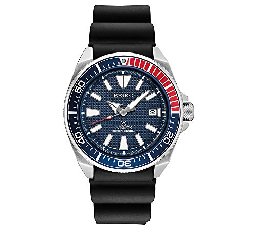 Seiko Men's Prospex Automatic Diver Silicone Strap Watch