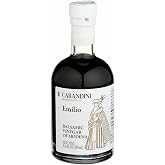 Carandini Emilio Gold Balsamic Vinegar of Modena PGI, Rich &amp; Thick High-Density Balsamic Vinegar, Made in Italy, 8.45 fl oz