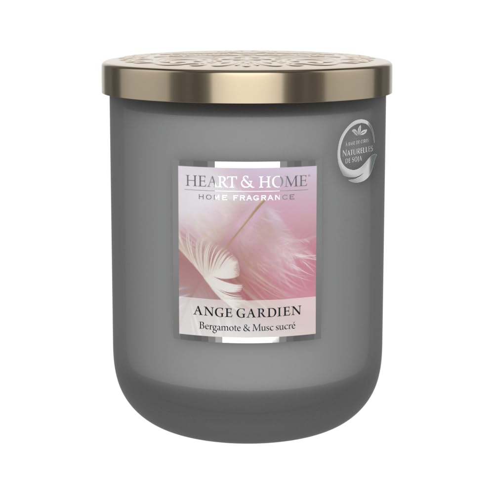 Large 340g Guardian Angel Candle - Heart & Home