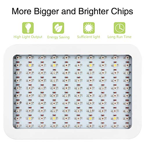 Dimgogo 1000w LED Grow Light Full Spectrum for Indoor Plants Veg and...