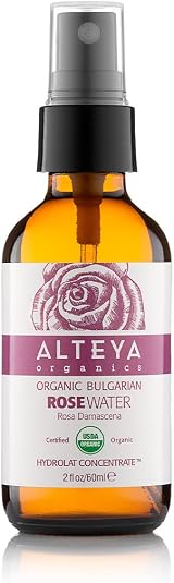Alteya Organics Rose Water USDA Certified Organic Facial Toner 60 mL Bulgarian view 1