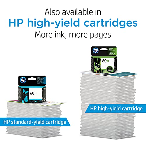 HP 60 Black/Tricolor Ink Cartridges (2pack) Works with DeskJet