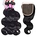 Originea Balayage FB30 Body Wave Highlight 13x4 Transparent HD Lace Front Human Hair Wigs for Black Women 10A Brazilian Remy Hair Ombre Highlights (10/12/14+10 Inch, Bundles With Closure)