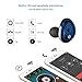 True Wireless Earbuds, AIOMI Touch Control 4.2 Wireless Bluetooth Earbuds with Charging Case, Mini Sport Waterproof Headset with Mic, Wireless Bluetooth Headpones for iphone ipad Android（Black）