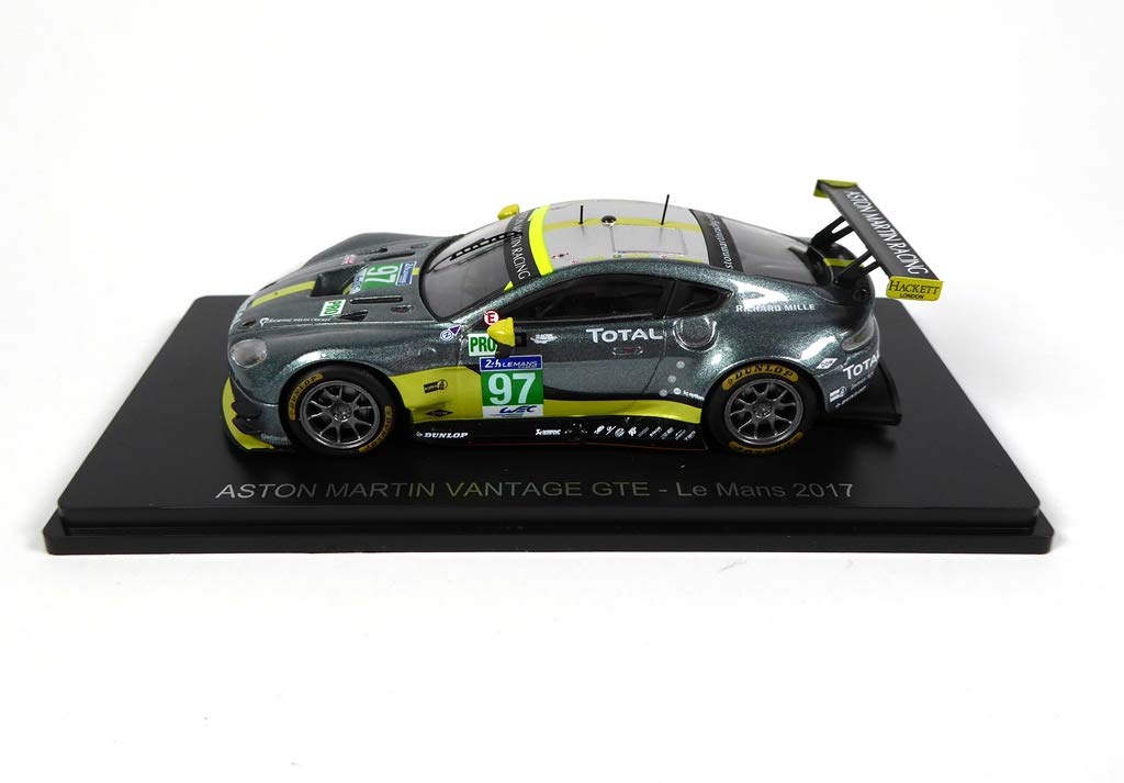 OPO 10 - Car compatible with Aston Martin Vantage GTE # 97 - Le Mans 2017 - Turner-Adam-Serra - Spark 1/43 for Hachette Japon (LM10)