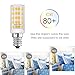 Albrillo E12 LED Bulb Chandelier Light Bulbs 5W, 60 Watt Equivalent Ceiling Fan Light Bulbs, Warm White 3000K, Candelabra Base, Non Dimmable, 5 Pack