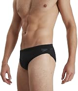 Speedo Eco Endurance+ 7cm Briefs Men Chlorine Resistant Training Swimwear Black view 5