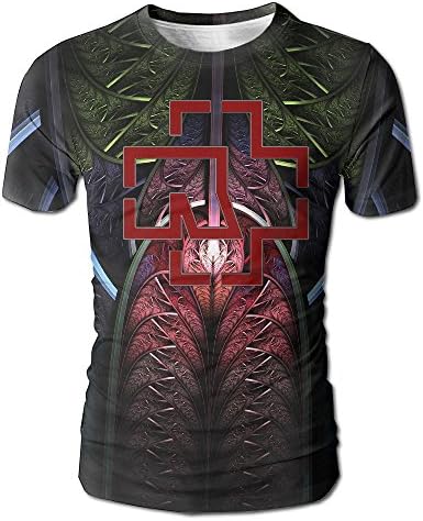Rammstein Logo Men Hip Hop Blend 3d Pattern Printed Top Tees