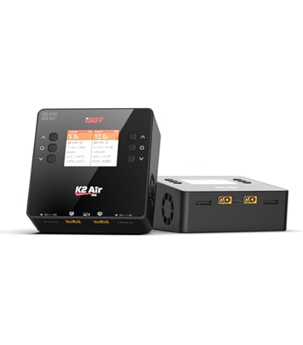 Amazon.com: ISDT lipo Battery Charger D2 MK2 with AC 2x200W Dual