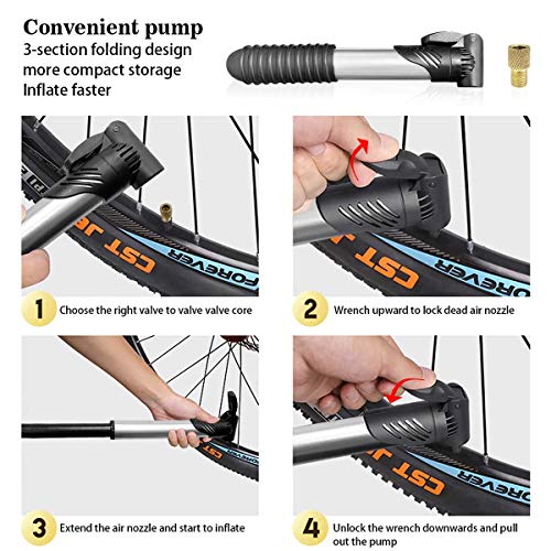 DMLNN Bike Repair Tool Kit, Bike Tire Repair Kit, Bicycle Tool Set with