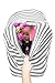 Nursing Carseat Cover Breastfeeding Scarf - Stretchy 4 in 1 - Car Seat Canopy, Shopping Cart Cover, High Chair Cover, Infinity Scarf Nursing Apron, Perfect Gift for Pregnant Mothers and Baby Showers