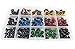 BESTCYC 80Pcs 8 Colors 12mm in a Box Assorted Colors Safety Eyes Set Plastic Safety Eyes Plastic Eyes with Washers for Doll, Puppet, Plush Animal