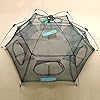 New-Folded-80x80cm-Folding-Crab-fish-Minnow-Fishing-Trap-Cast-Net