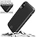 iPhone X Battery Case, Rhidon 5000mah Extended Battery Charger Case Rechargeable Power Bank Battery Charging Case for iPhone X, Full Protection (Black)