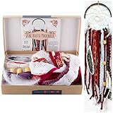 DIY Dream Catcher Kit Red Make Your Own Craft Project Girls Gifts