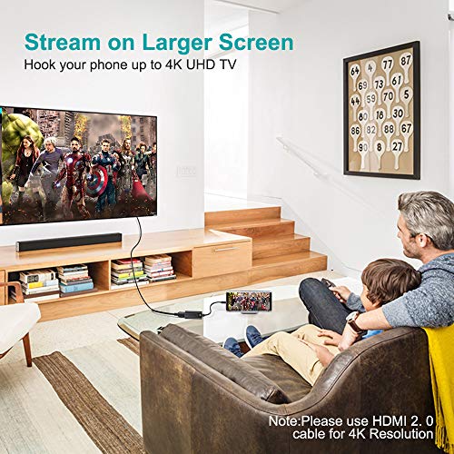 USB C to HDMI Adapter (4K@60Hz), CHOETECH USB Type C (Thunderbolt 3 Compatible) to HDMI Adapter Cabl - //coolthings.us