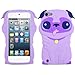 Purple Dog Silicone Soft Cover Case for Apple iPod Touch 5 5th Gen + SunshineCase Stylus