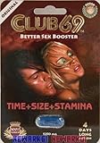 12 Pk Club 69 Better Sex Booster 1250mg 4 Days Long Action for Men Sex Pill