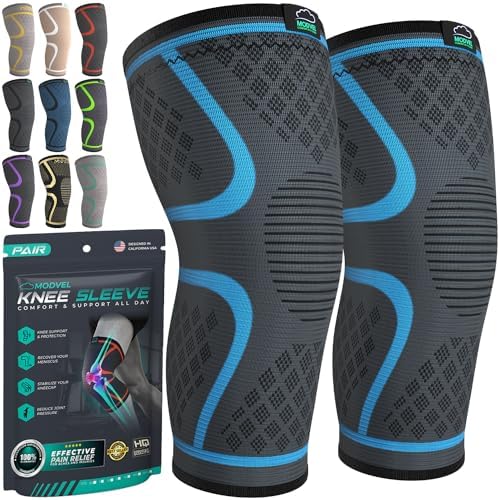 Modvel Compression Knee Brace for Women Men Pack Knee Brace