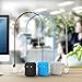 AOPETIO Apple AirPods Case, Silicone Shockproof Skin Cover With Magnetic Strap for Air Pods Accessories( Blue,strap is 25.2 inches)