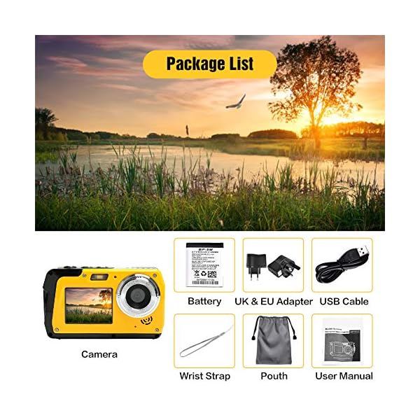 wasserdichte Digitalkamera mit 21 MP und Full HD Camcorder – Bild 8