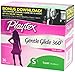 Playtex Gentle Glide Tampons with Triple Layer Protection, Super, Lightly Scent - 36 Count (Pack of 2), Scented