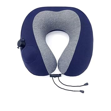 Amazon Com Syxysm Self Inflating Travel Pillow U Shaped Neck
