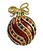 Bejeweled Christmas Holiday Fancy Ornament Pin Brooch 1240