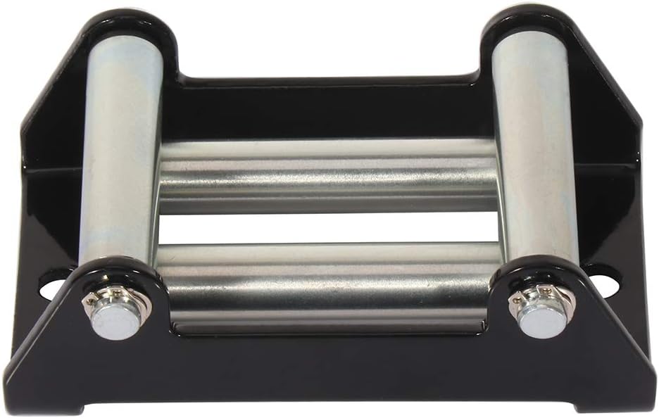 Universal Recovery Winch Fairlead Guide Steel Cable Bolt Pattern ATV