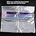 SelfTek 20Pack Clear Gift Basket Bags Large Cellophane Present Wrap Bags with 20Pack Bows Ribbon for Gifts and Baskets Wrapping,Arts & Crafts Packaging,Treat,Doll and Garment 32 by 22 Inches