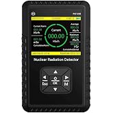 Sooguard Geiger Counter Nuclear Radiation Detector - Portable Handheld Beta Gamma X-ray Radiation Monitor Meter, Nuclear Wastewater, Seafood Detection Radiation Dosimeter with LCD Display,Rechargeable
