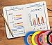 Graphic Art Tape, 8 Pack 66m x 3mm Tape for Whiteboard Marking Tape Lines Adhesive Erase Tape Dry Graphic Chart Tapes Grid Marking