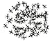 ALIMITOPIA 200pcs Fake Black Ant Realistic Imitation Bug for Halloween Prank Props (Ant,Black)