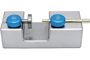 Gemstone Bonding Converter Stick Transfer Jig - Horizontal Vertical Seat for Gem Faceting Equipment, Gem Working Aligner Loca