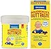 Boudreaux's Butt Paste Diaper Rash Ointment Home and Travel Kit | Original |16 oz. Jar and 2 oz. Tube | Paraben & Preservative Free