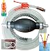 Siphon Pro XL - Largest Siphon for Water - Gas - Diesel - See Video - It's a Pump or Siphon - Get Work Done Fast! 8' & Shut Off Clip - USA