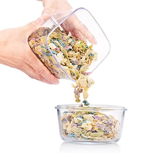 image for Larger Storage Container, [5-Piece] Senbowe Air-Tight Food Storage Con