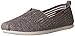Skechers BOBS Women's Plush Lite-Be Cool Flat, Gray/Multi, 7 M US